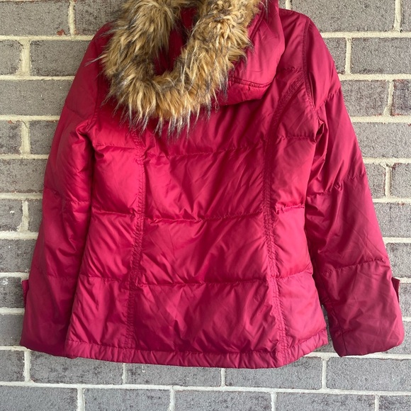 CALVIN KLEIN Women's Faux-Fur-Trim Hooded Down Puffer Quilted Coat Jacket  S - Picture 4 of 13